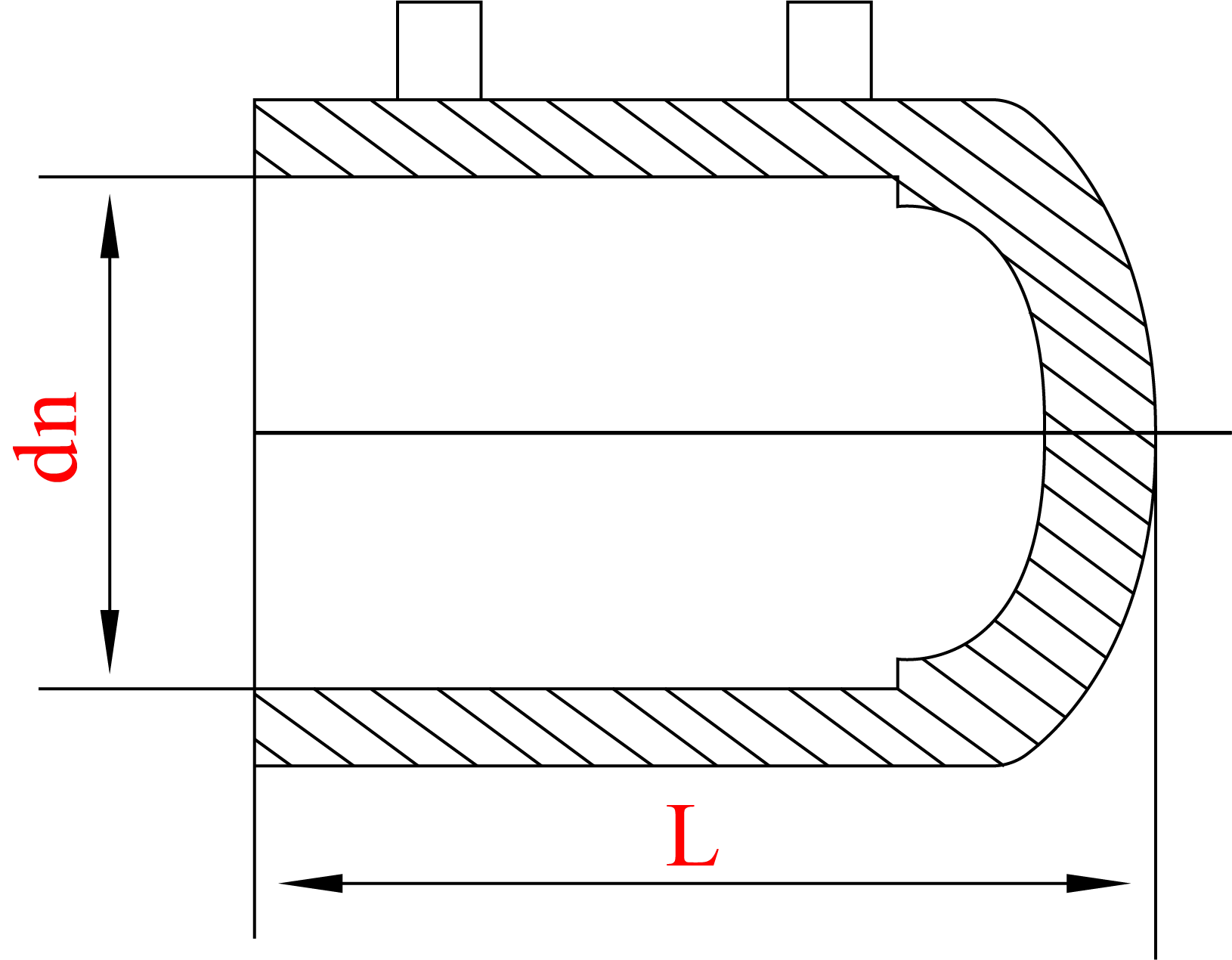 Заглушка электросварная D 315 SDR11 (PN10/PN16)